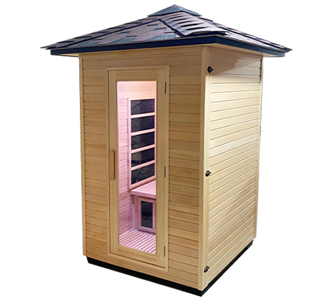 HC-18.png Infrared Sauna - Front View